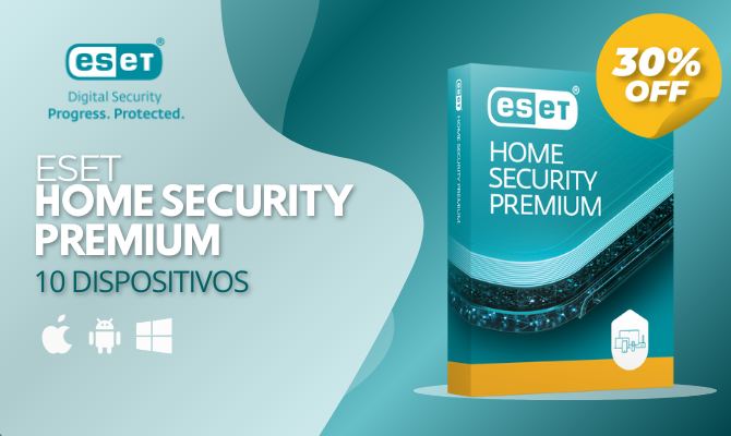 ANTIVIRUS ESET NOD 32 HOME SECURITY PREMIUM 10 DISPOSITIVOS